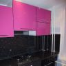 Кухня (чёрно-розовая)1244