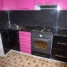 Кухня (чёрно-розовая)1243