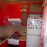 Кухня ,красный МДФ1622