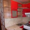 Кухня ,красный МДФ1618