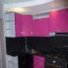 Кухня (чёрно-розовая)1239
